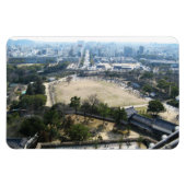 Himeji, Japan (Uitzicht van atop castle) Magneet (Horizontaal)