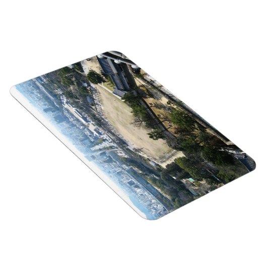 Himeji, Japan (Uitzicht van atop castle) Magneet (Rechterzijde)