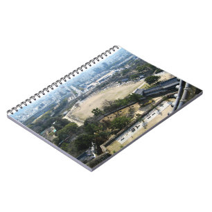 Himeji, Japan (Uitzicht van atop castle) Notitieboek
