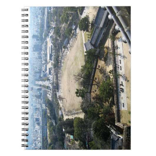 Himeji, Japan (Uitzicht van atop castle) Notitieboek (Voorkant)