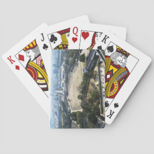 Himeji, Japan (Uitzicht van atop castle) Pokerkaarten