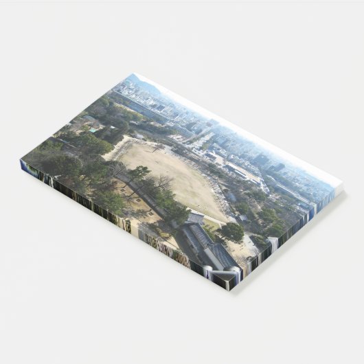 Himeji, Japan (Uitzicht van atop castle) Post-it® Notes (Schuin)