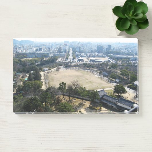 Himeji, Japan (Uitzicht van atop castle) Post-it® Notes (Kantoor)