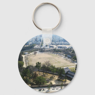 Himeji, Japan (Uitzicht vanaf de bovenkant van het Sleutelhanger