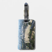 Himeji, Japan (Uitzicht vanuit het kasteel) Bagagelabel (Achterkant verticaal)