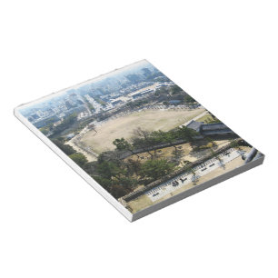 Himeji, Japan (Uitzicht vanuit het kasteel) Notitieblok