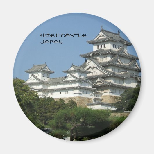 Himeji kasteel Japan magneet (Voorkant)