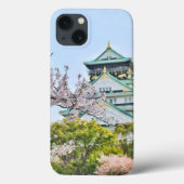 Himeji kasteel met kersenbloesems Case-Mate iPhone case (Achterkant)