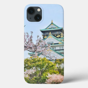 Himeji kasteel met kersenbloesems Case-Mate iPhone case