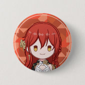 Himeko Ronde Button 5,7 Cm (Voorkant)