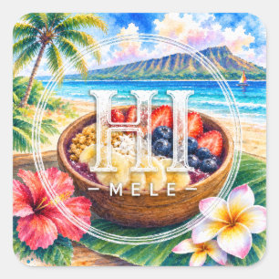 HIMELE Little Hawaiʻi Sticker — Açai-kom