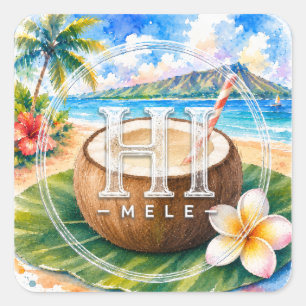 HIMELE Little Hawaiʻi Sticker — Kokosnoot