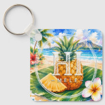 HIMELE Signature Sleutelhanger Collectie – Ananas