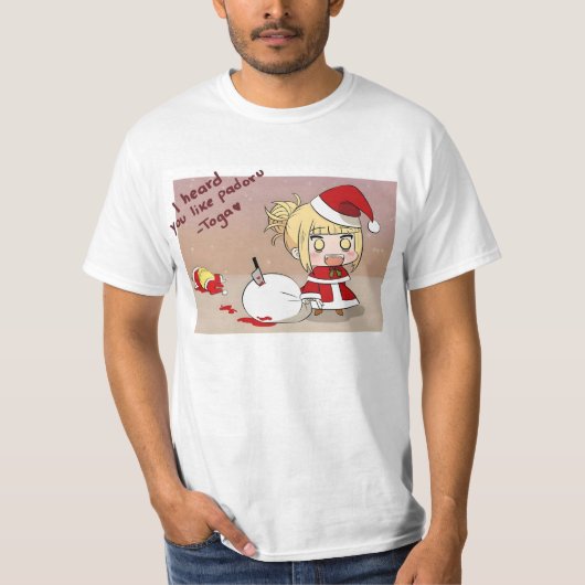 Himiko Sexy Kerstmis 147 T-shirt (Voorkant)