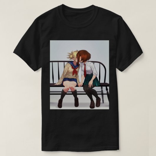 Himiko Toga en Ochako Uraraka T-shirt (Design voorkant)