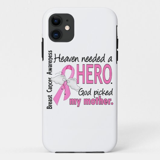 Himmel benötigte einen Held-Mutter-Brustkrebs Case-Mate iPhone Case (Achterkant)