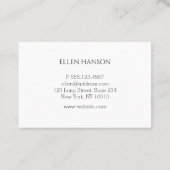 Himmel Foto Visitekaartje (Achterkant)