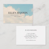 Himmel Foto Visitekaartje (Voorkant / Achterkant)