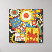 Himmel van Marsden Hartley,  expressionisme Canvas Afdruk (Voorkant)