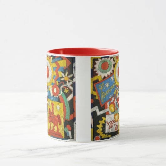 Himmel van Marsden Hartley,  expressionisme Mok (Midden)