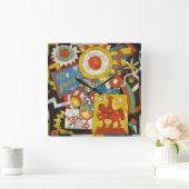 Himmel van Marsden Hartley,  expressionisme Vierkante Klok (Huis)