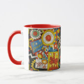 Himmel van Marsden Hartley, Vintage Expressionisme Mok (Links)