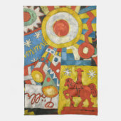 Himmel van Marsden Hartley, Vintage Expressionisme Theedoek (Verticaal)