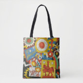 Himmel van Marsden Hartley, Vintage Expressionisme Tote Bag (Voorkant)