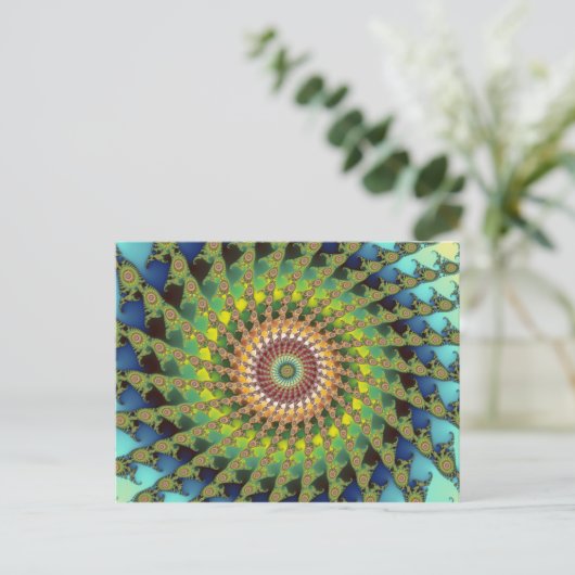 Himynameisswirl Briefkaart (Staand voorkant)