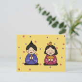 Hina Ningyo Briefkaart (Staand voorkant)