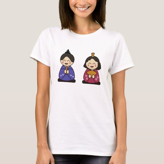 Hina Ningyo Hinamatsuri T-shirt (Voorkant)