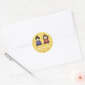 Hina Ningyo Ronde Sticker (Envelop)