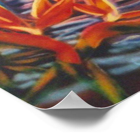 Hina van Lisa Iris Poster (Hoek)