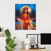 Hina van Lisa Iris Poster (Thuiskantoor)