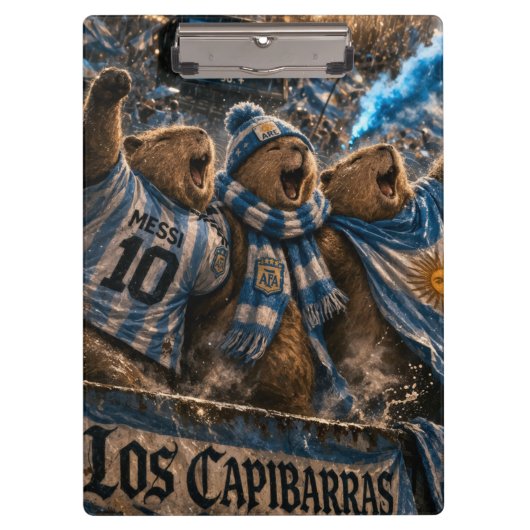  Hinchada Capibarras  Klembord (Voorkant)