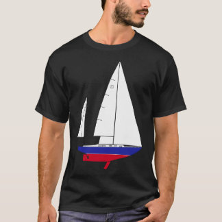 Hinckley Bermuda 40 Yawl Sailboat T-shirt