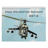 Hind Gunship Calendar Kalender (Hoes)