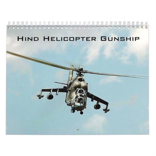 Hind Gunship Kalender (Hoes)