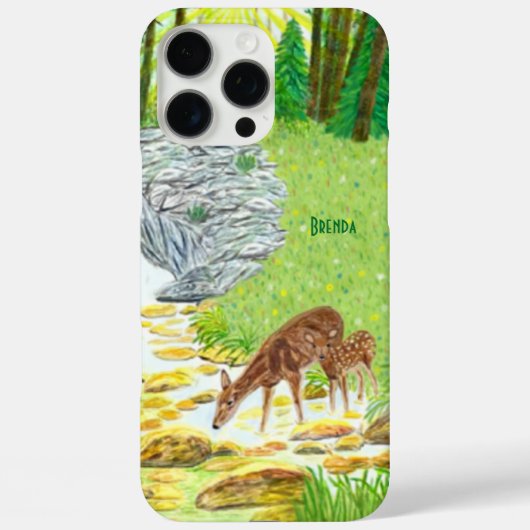 Hinde en jong Case-Mate iPhone case (Achterkant)