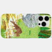 Hinde en jong Case-Mate iPhone case (Achterkant (horizontaal))