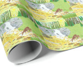 Hinde en jong hert cadeaupapier (Rol Hoek)