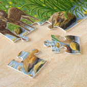 Hinde en Ree 252 stukjes puzzel (Zijkant)