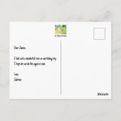 Hinde en Ree Briefkaart (Achterkant)