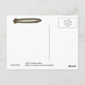 Hindenburg Briefkaart (Achterkant)