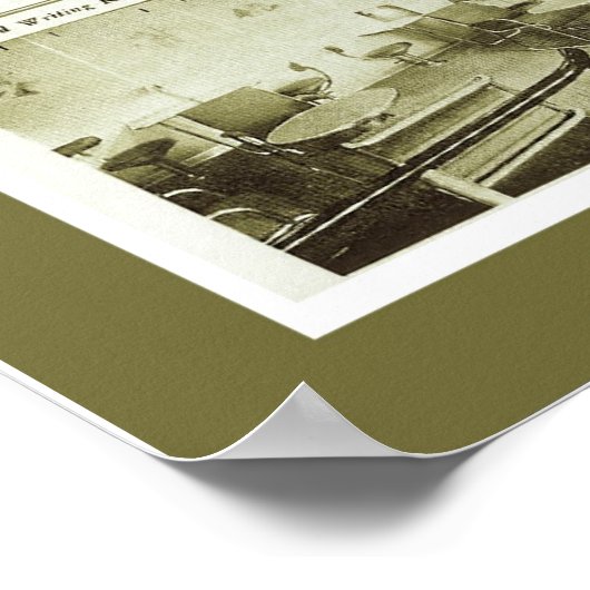 Hindenburg Brochure foto's Poster (Hoek)