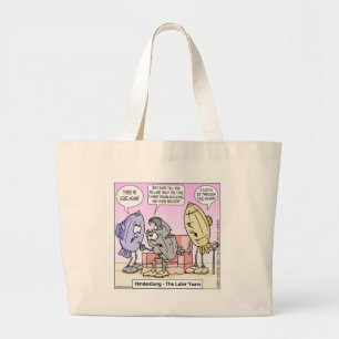 Hindenburg De latere jaren Rick London Grappig Grote Tote Bag