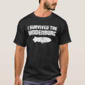 Hindenburg  Dirigible Airship & Blimp T-shirt (Voorkant)