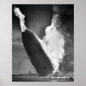 Hindenburg Disaster poster 16 x 20 inch. (Voorkant)