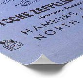 Hindenburg - Poster Zepplin (Hoek)