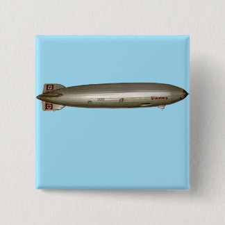 Hindenburg Vierkante Button 5,1 Cm